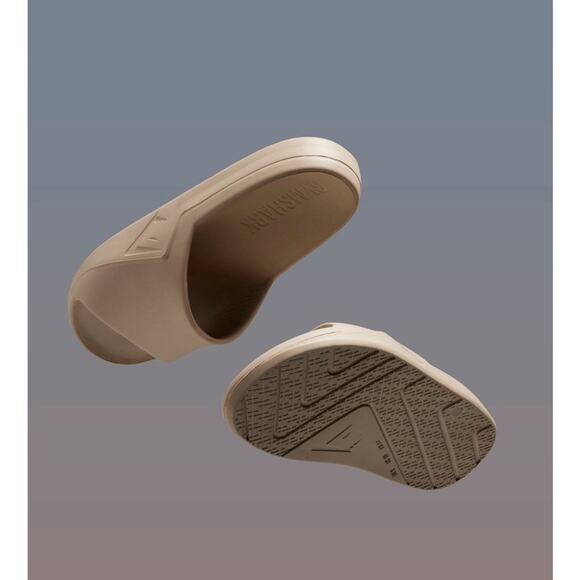 Gymshark Unisex Rest Day Slice Sandals Color Toasted Brown Mens Size 7 Womens 8 - Picture 2 of 8